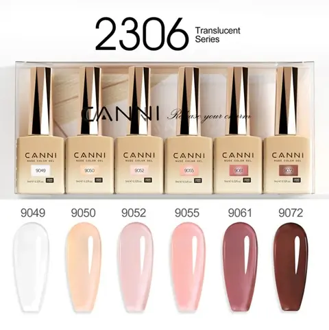 2306 CANNI 9ml color gel polish 6pcs/set