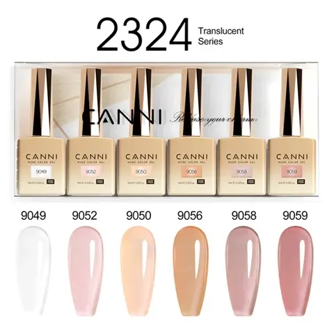 2324 CANNI 9ml color gel polish 6pcs/set