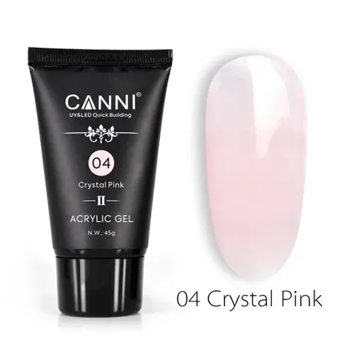 04 CANNI New Poly Acrylic Gel 45g - Crystal Pink
