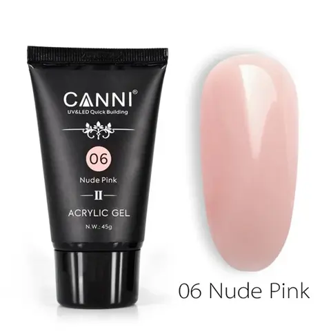 06 CANNI New Poly Acrylic Gel 45g - Nude Pink