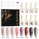 CANNI Cat Eye Gel Polish 8 Colors Set - Shimmer Velvet