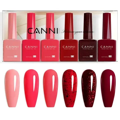 [1302k2] 2327 CANNI 9ml color gel polish 6pcs/set