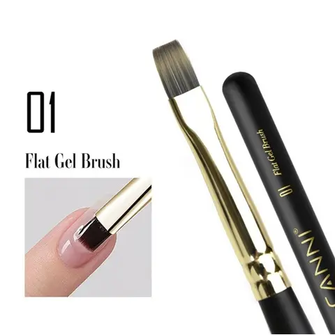 [33111-01] 01 CANNI Flat Gel Brush
