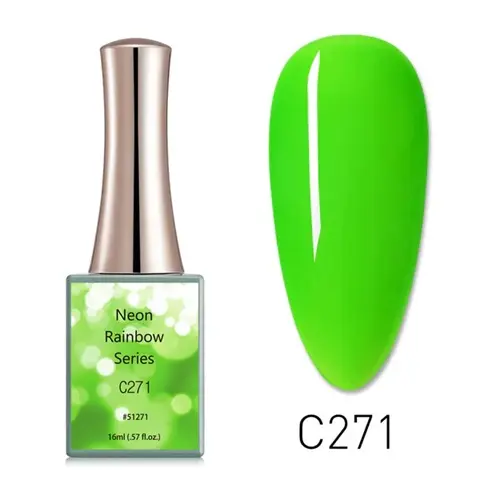 [51271] C271 CANNI Neon Rainbow Series 16ml - Green