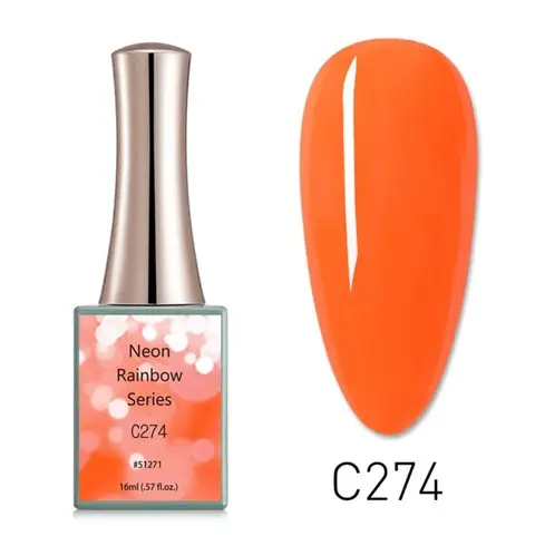 [51271] C274 CANNI Neon Rainbow Series 16ml - Orange