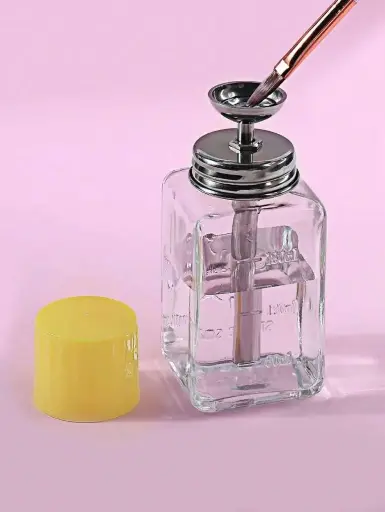 Botella con bomba para alcohol, monomero o acetona